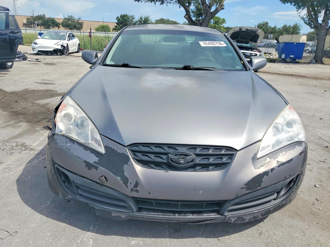 2011 Hyundai Genesis Coupe 2.0t Gray vin: KMHHT6KD8BU055820