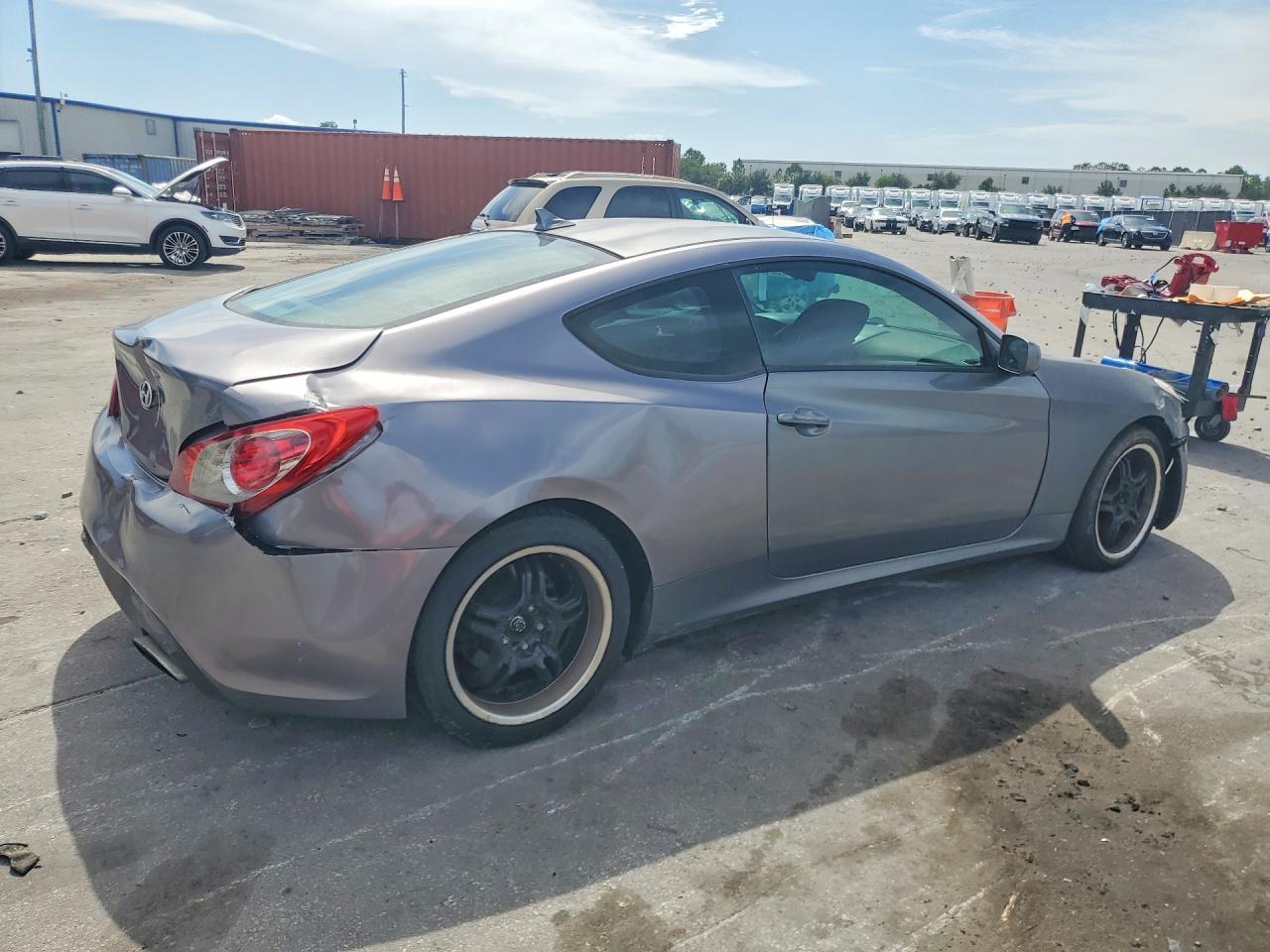 2011 Hyundai Genesis Coupe 2.0t Gray vin: KMHHT6KD8BU055820