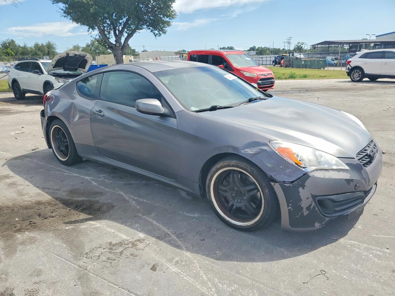 2011 Hyundai Genesis Coupe 2.0t Gray vin: KMHHT6KD8BU055820
