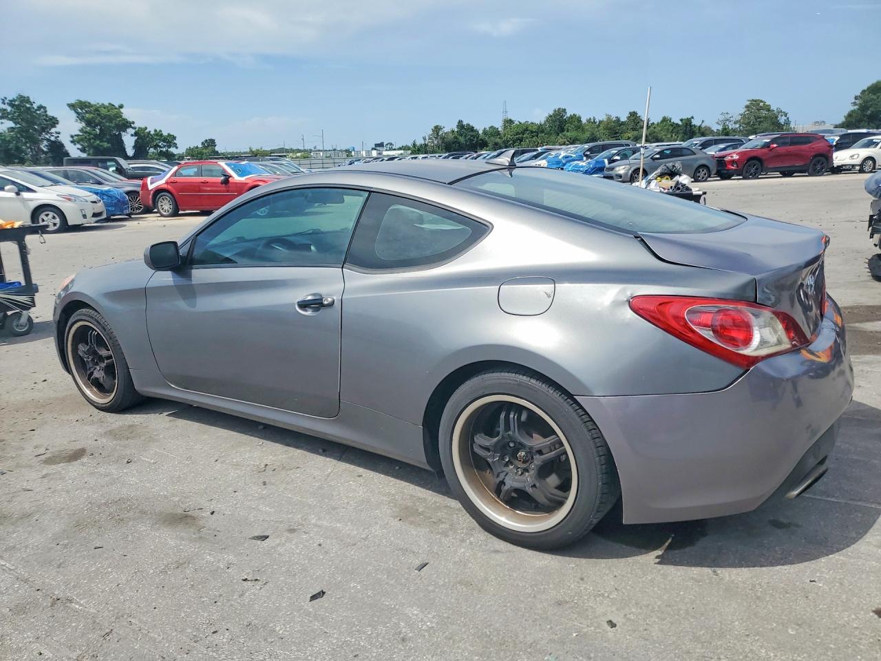 2011 Hyundai Genesis Coupe 2.0t Gray vin: KMHHT6KD8BU055820