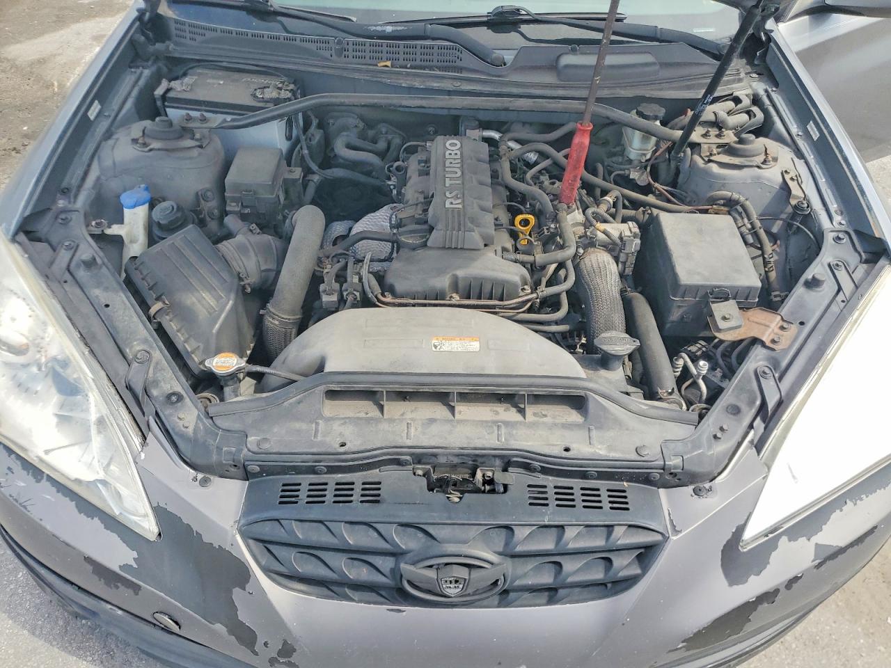2011 Hyundai Genesis Coupe 2.0t Gray vin: KMHHT6KD8BU055820