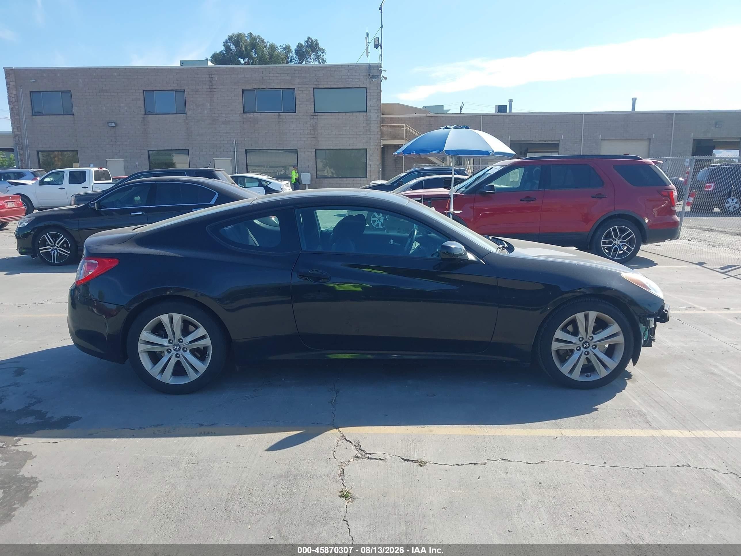 2011 Hyundai Genesis 2.0t Черный vin: KMHHT6KD8BU056577