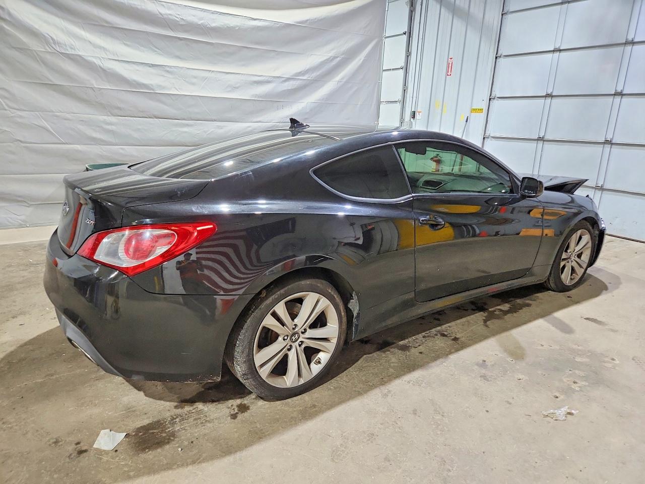 2011 Hyundai Genesis Coupe 2.0t Black vin: KMHHT6KD8BU057874