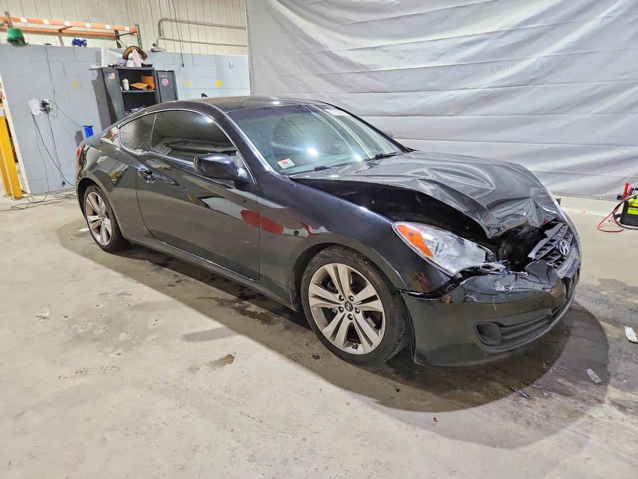 2011 Hyundai Genesis Coupe 2.0t Black vin: KMHHT6KD8BU057874