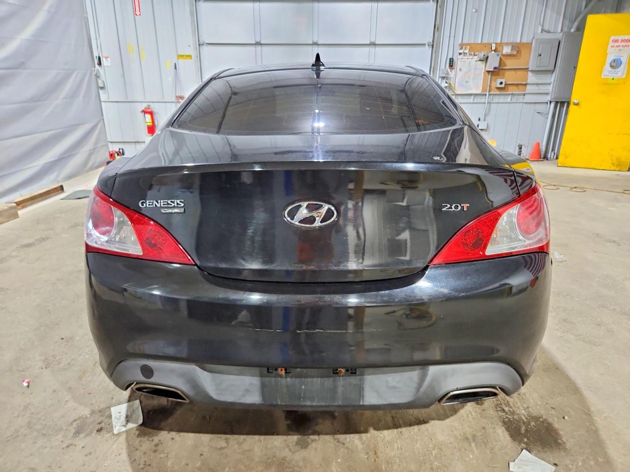 2011 Hyundai Genesis Coupe 2.0t Black vin: KMHHT6KD8BU057874