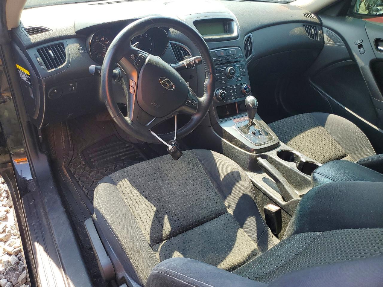 2011 Hyundai Genesis Coupe 2.0t Black vin: KMHHT6KD8BU057874