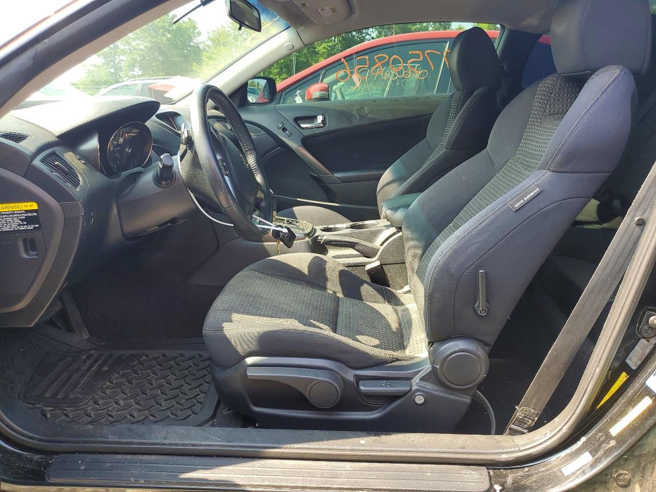 2011 Hyundai Genesis Coupe 2.0t Black vin: KMHHT6KD8BU057874