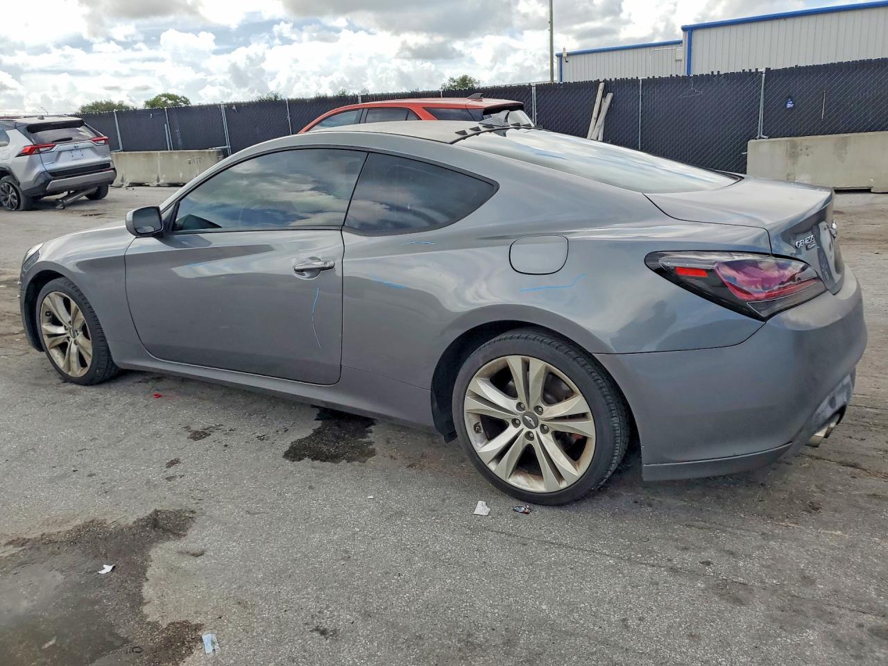2011 Hyundai Genesis Coupe 2.0t Gray vin: KMHHT6KD8BU064792
