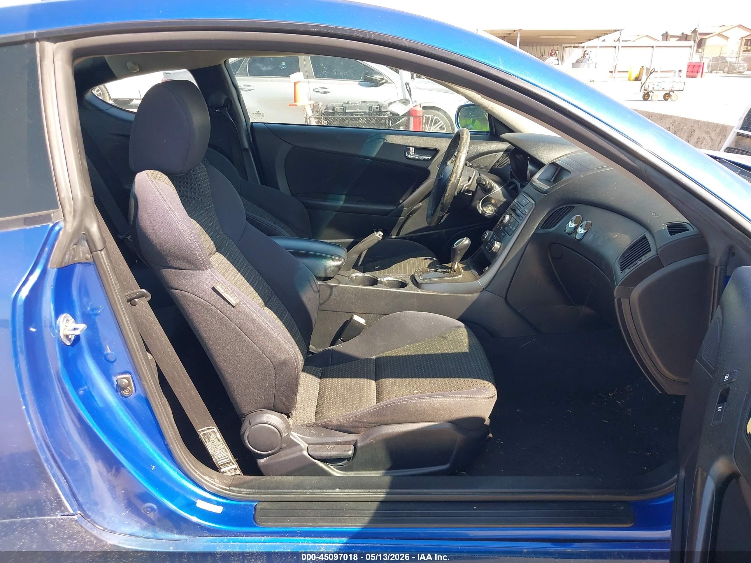 2012 Hyundai Genesis 2.0t Blue vin: KMHHT6KD8CU065880