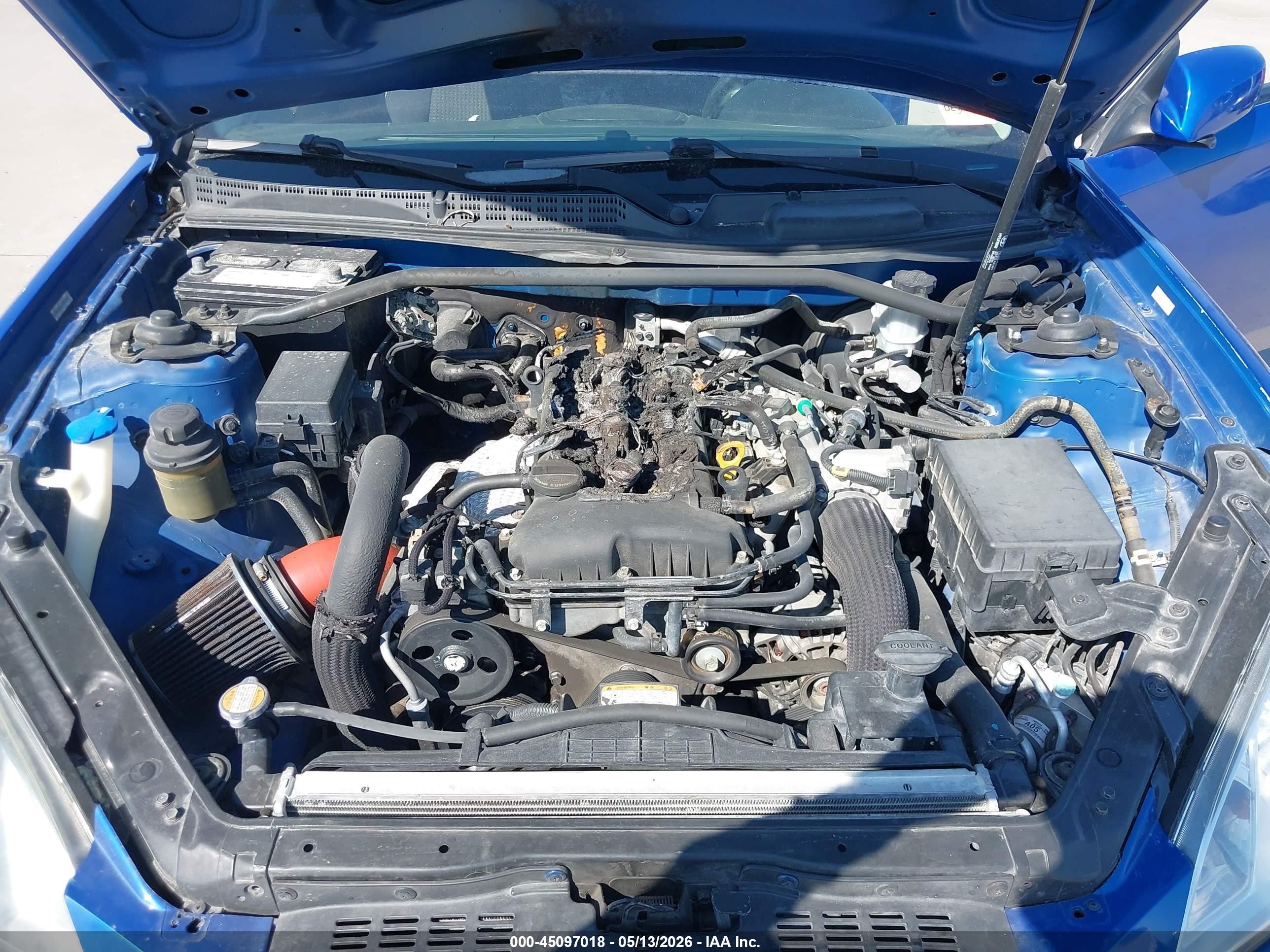 2012 Hyundai Genesis 2.0t Blue vin: KMHHT6KD8CU065880