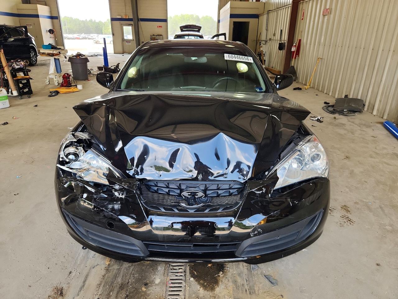 2012 Hyundai Genesis Coupe 2.0t Black vin: KMHHT6KD8CU067354