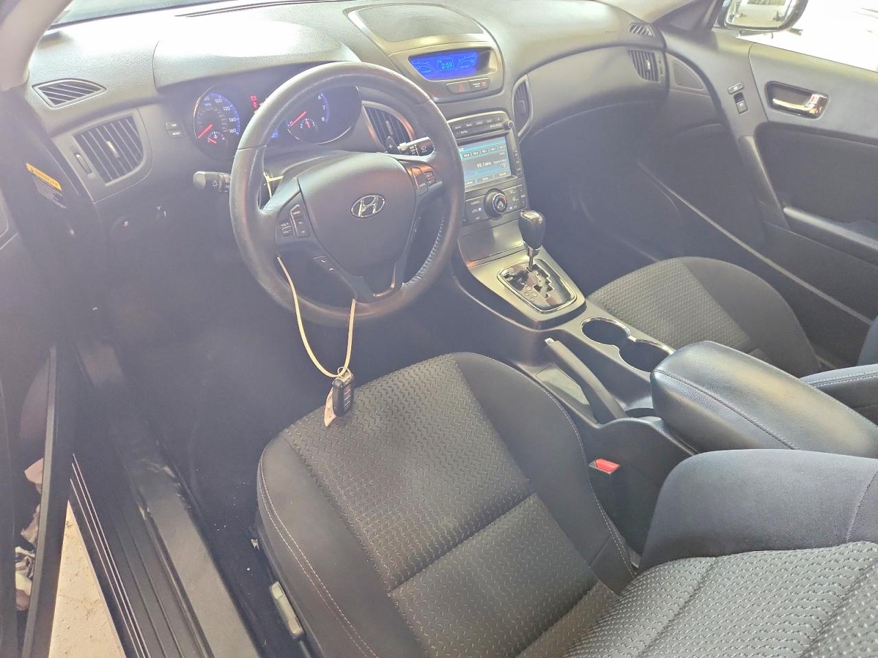 2012 Hyundai Genesis Coupe 2.0t Black vin: KMHHT6KD8CU067354