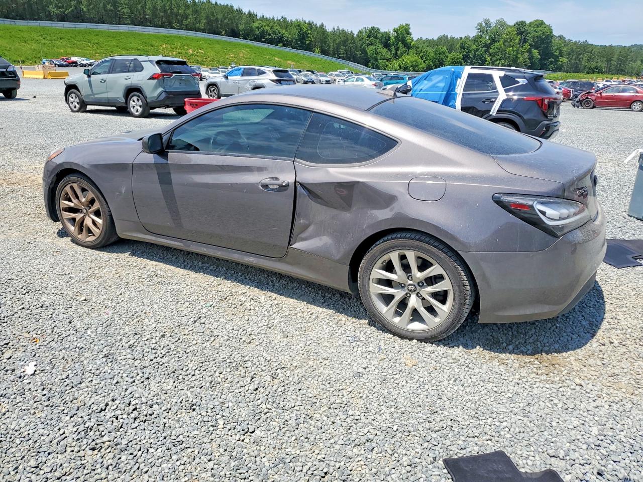 2013 Hyundai Genesis Coupe 2.0t Gray vin: KMHHT6KD8DU089937