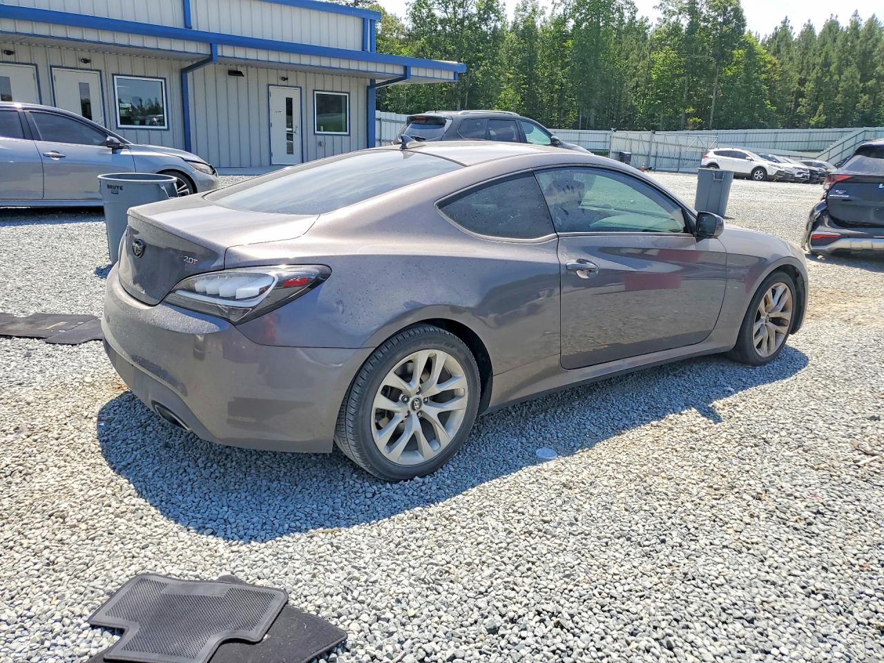 2013 Hyundai Genesis Coupe 2.0t Gray vin: KMHHT6KD8DU089937