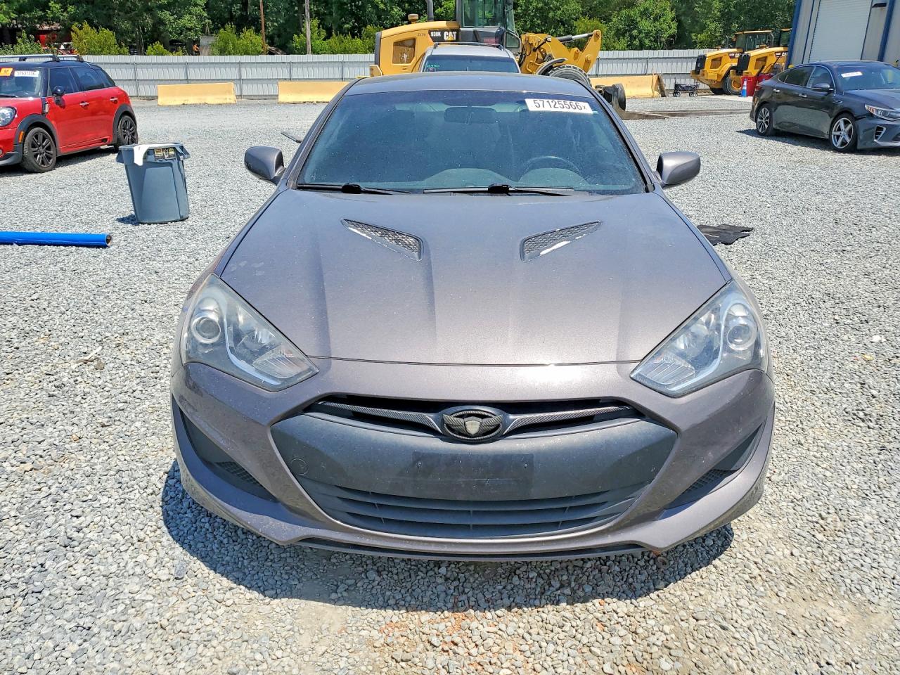 2013 Hyundai Genesis Coupe 2.0t Gray vin: KMHHT6KD8DU089937