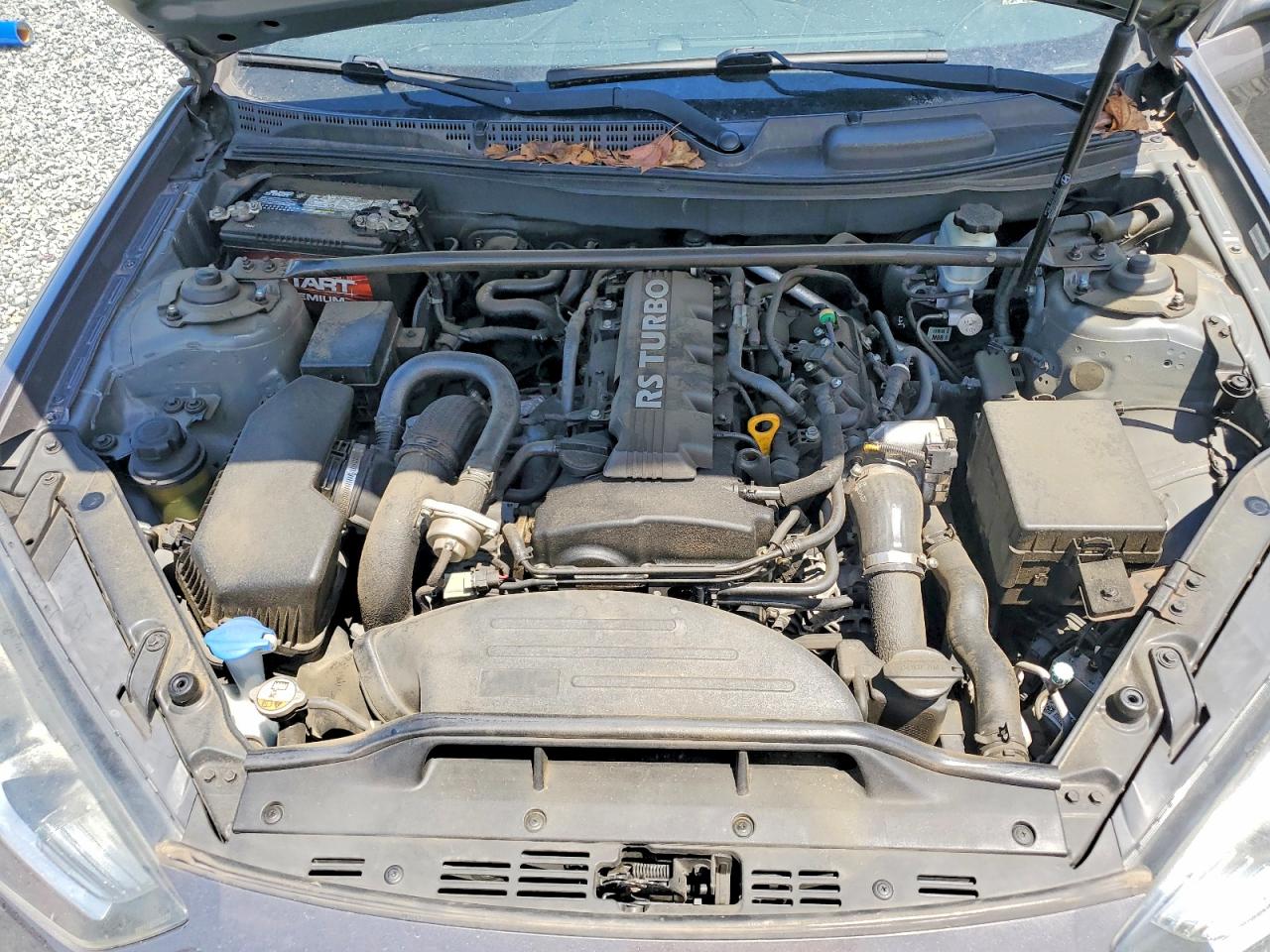 2013 Hyundai Genesis Coupe 2.0t Gray vin: KMHHT6KD8DU089937