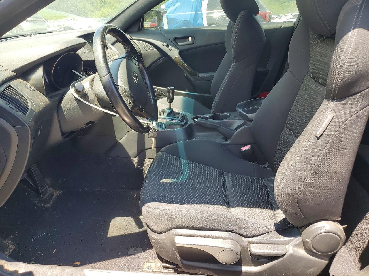 2013 Hyundai Genesis Coupe 2.0t Gray vin: KMHHT6KD8DU089937