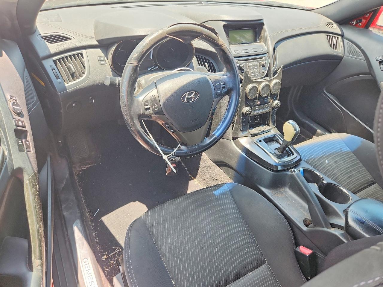 2013 Hyundai Genesis Coupe 2.0t Red vin: KMHHT6KD8DU090165