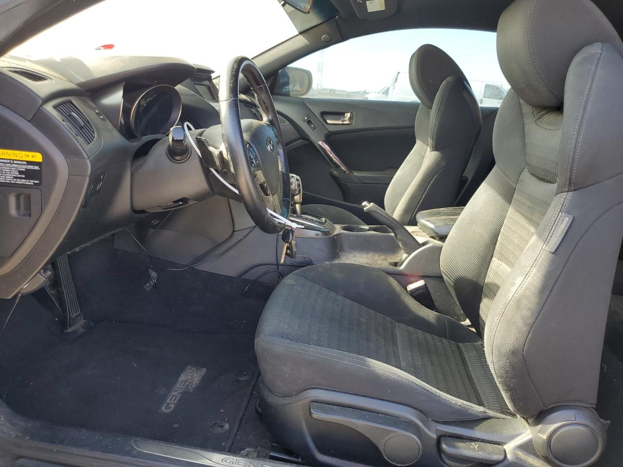 2013 Hyundai Genesis Coupe 2.0t Gray vin: KMHHT6KD8DU101892