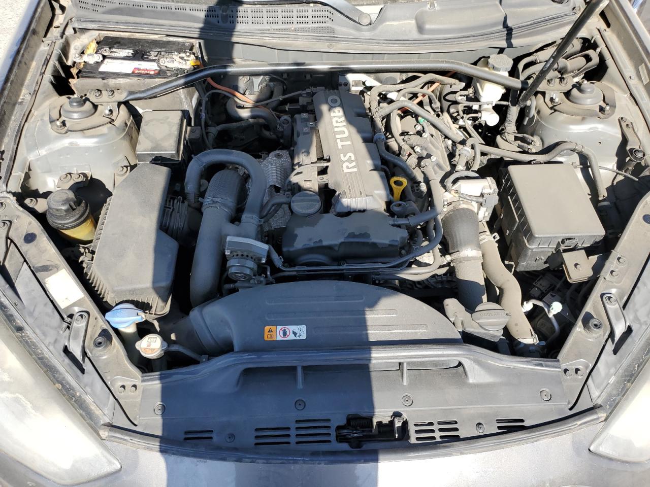 2013 Hyundai Genesis Coupe 2.0t Gray vin: KMHHT6KD8DU101892