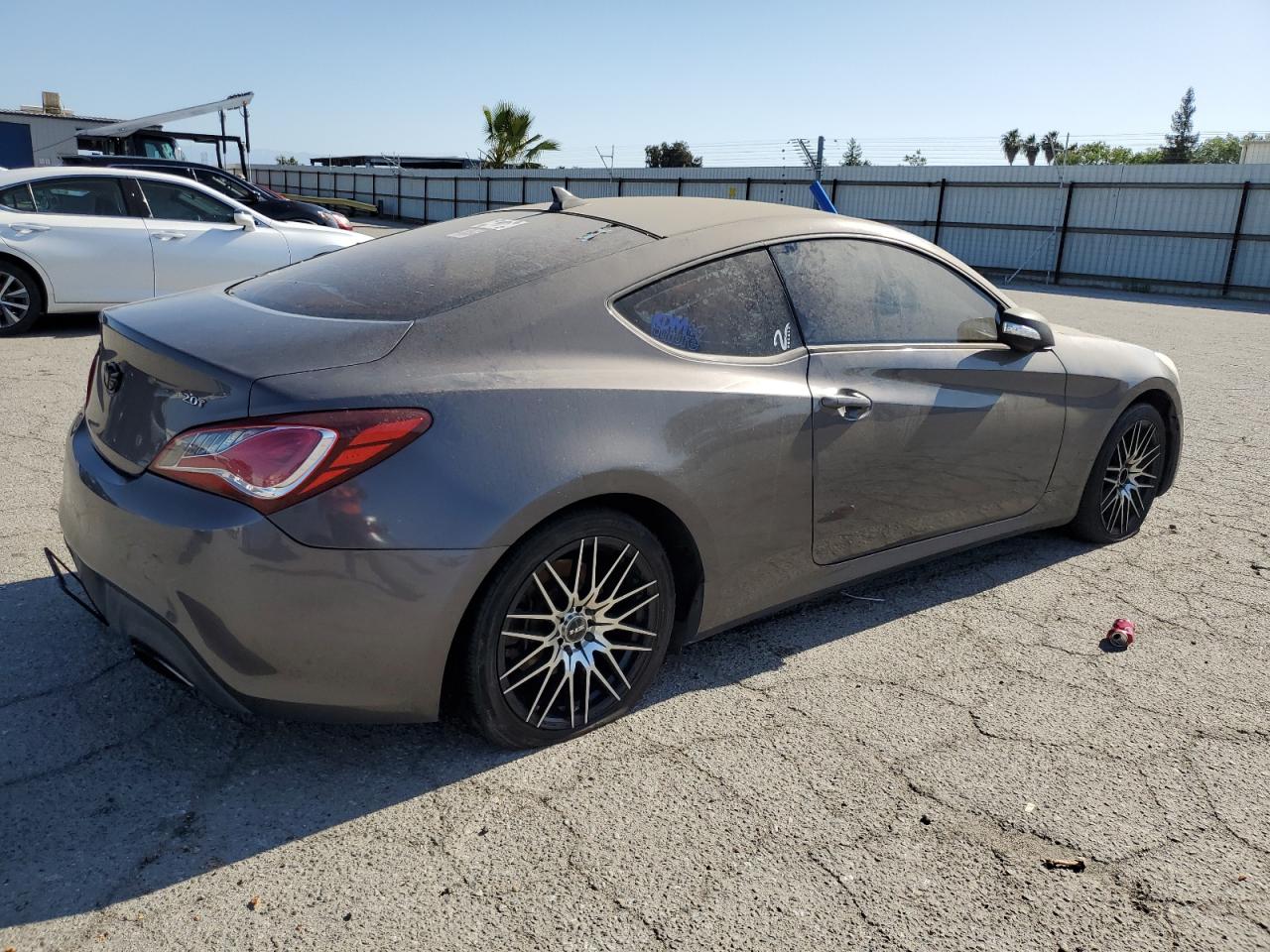 2013 Hyundai Genesis Coupe 2.0t Gray vin: KMHHT6KD8DU101892