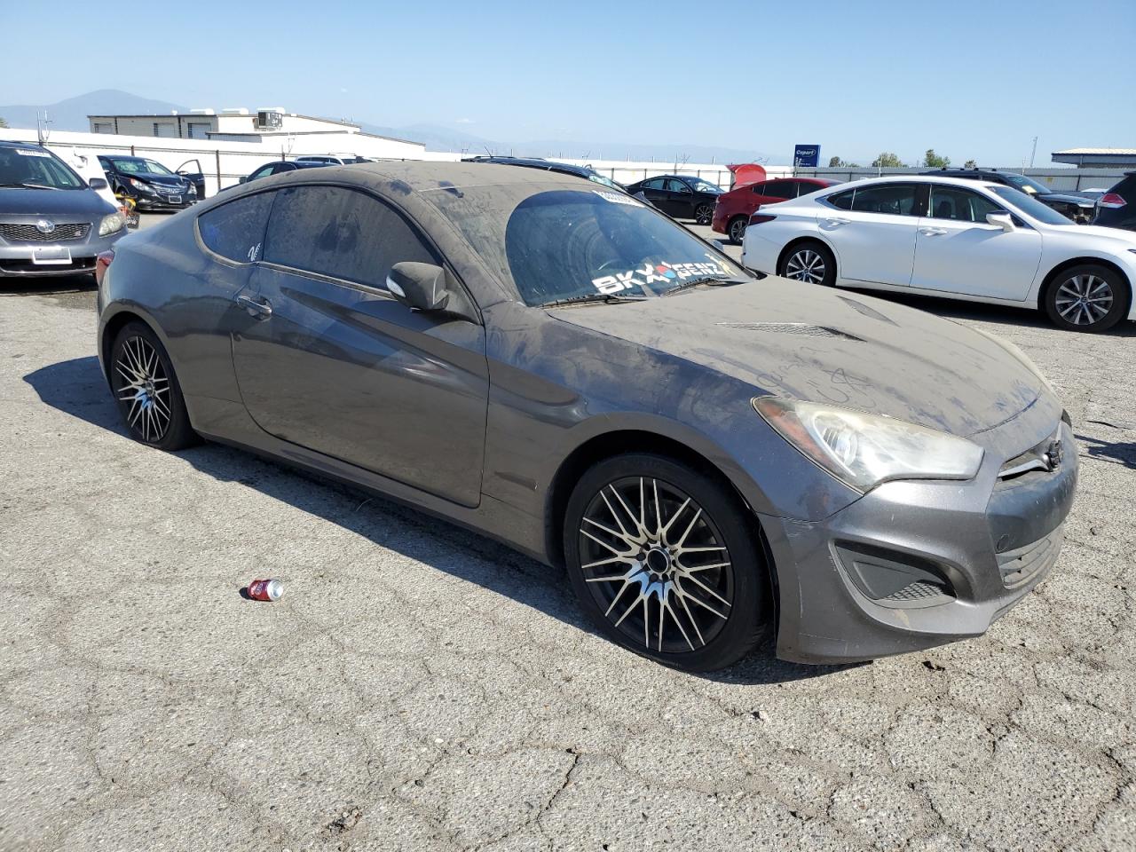 2013 Hyundai Genesis Coupe 2.0t Gray vin: KMHHT6KD8DU101892