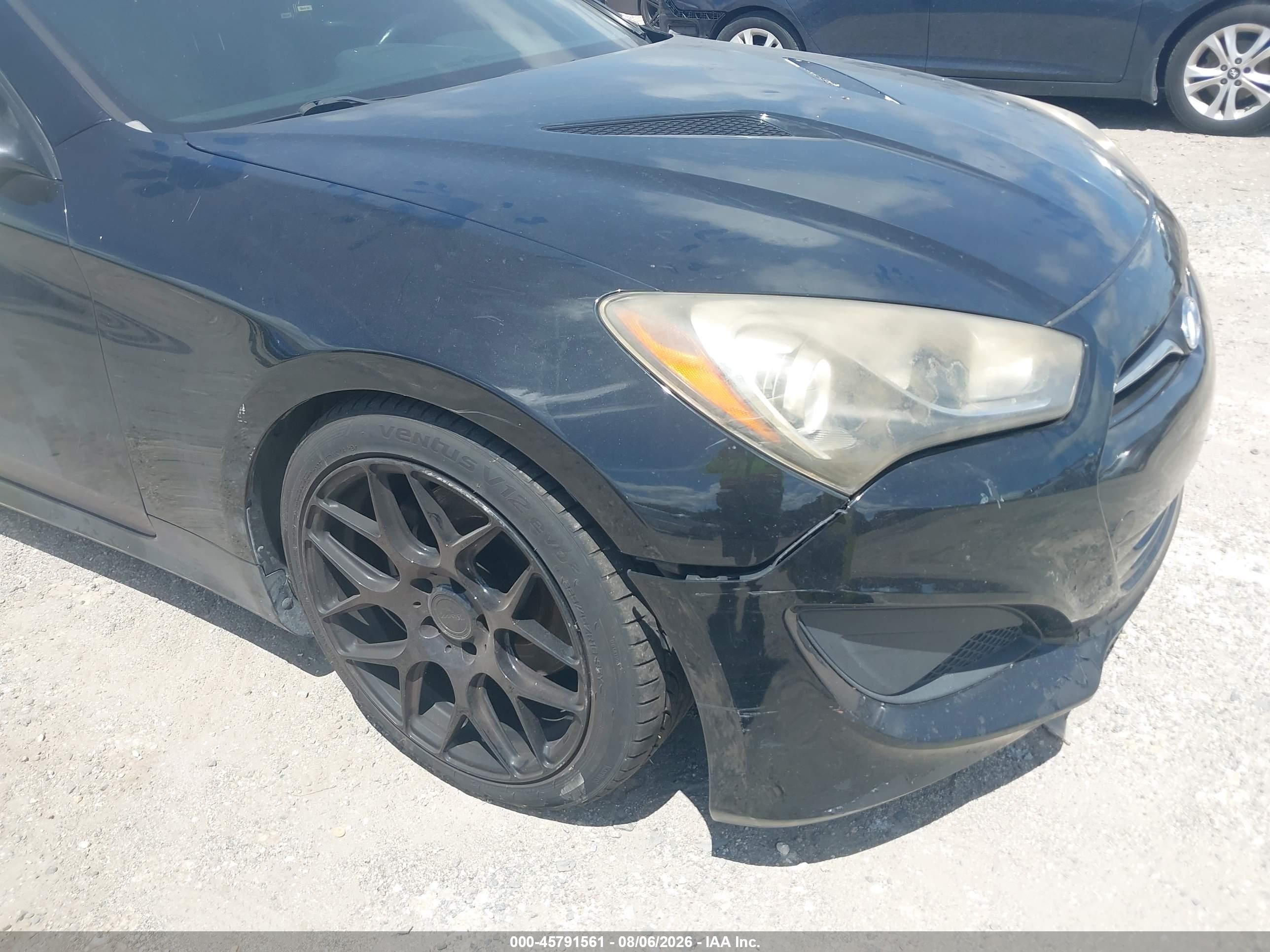 2013 Hyundai Genesis 2.0t Premium Черный vin: KMHHT6KD8DU102654