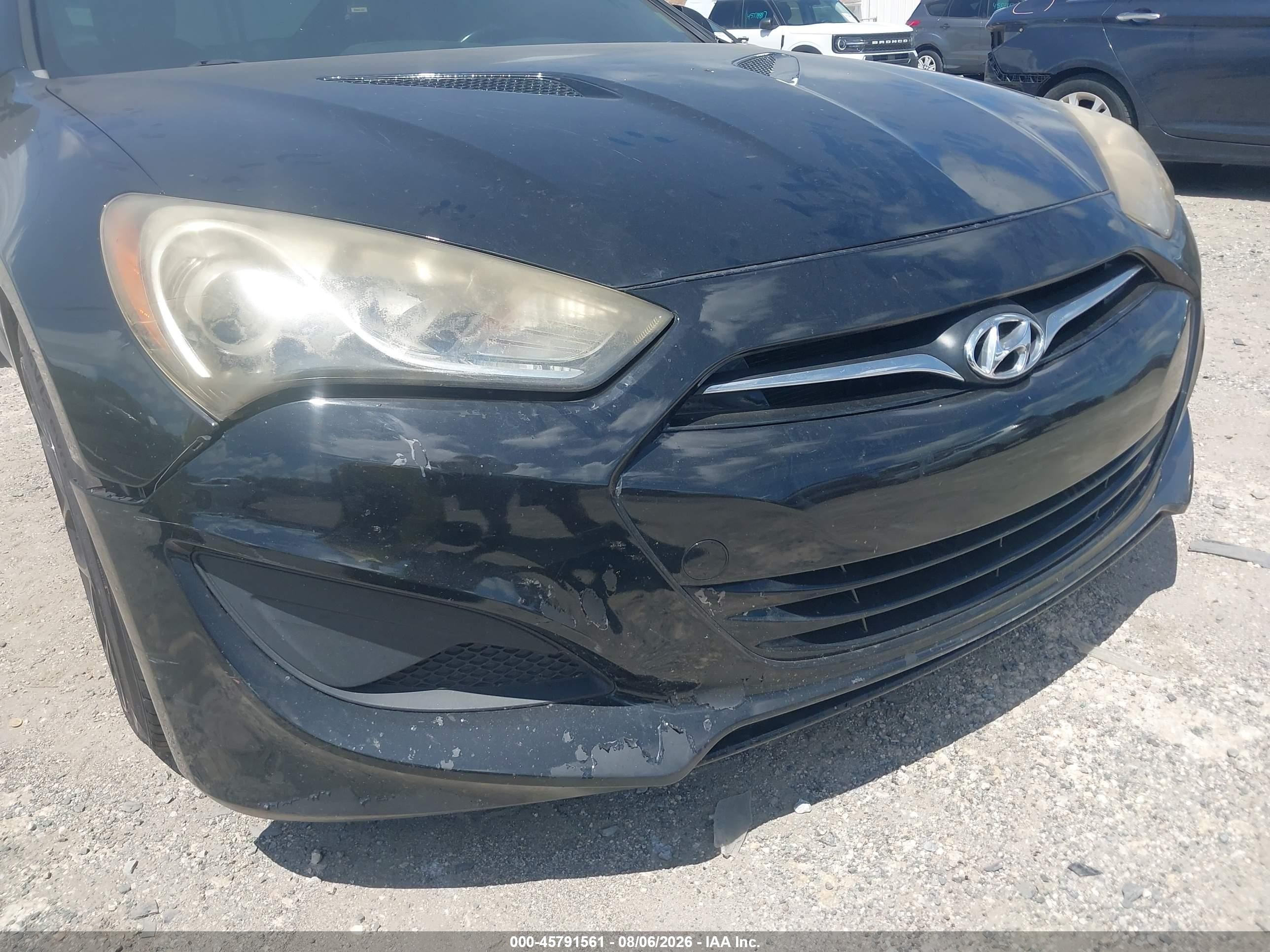 2013 Hyundai Genesis 2.0t Premium Черный vin: KMHHT6KD8DU102654