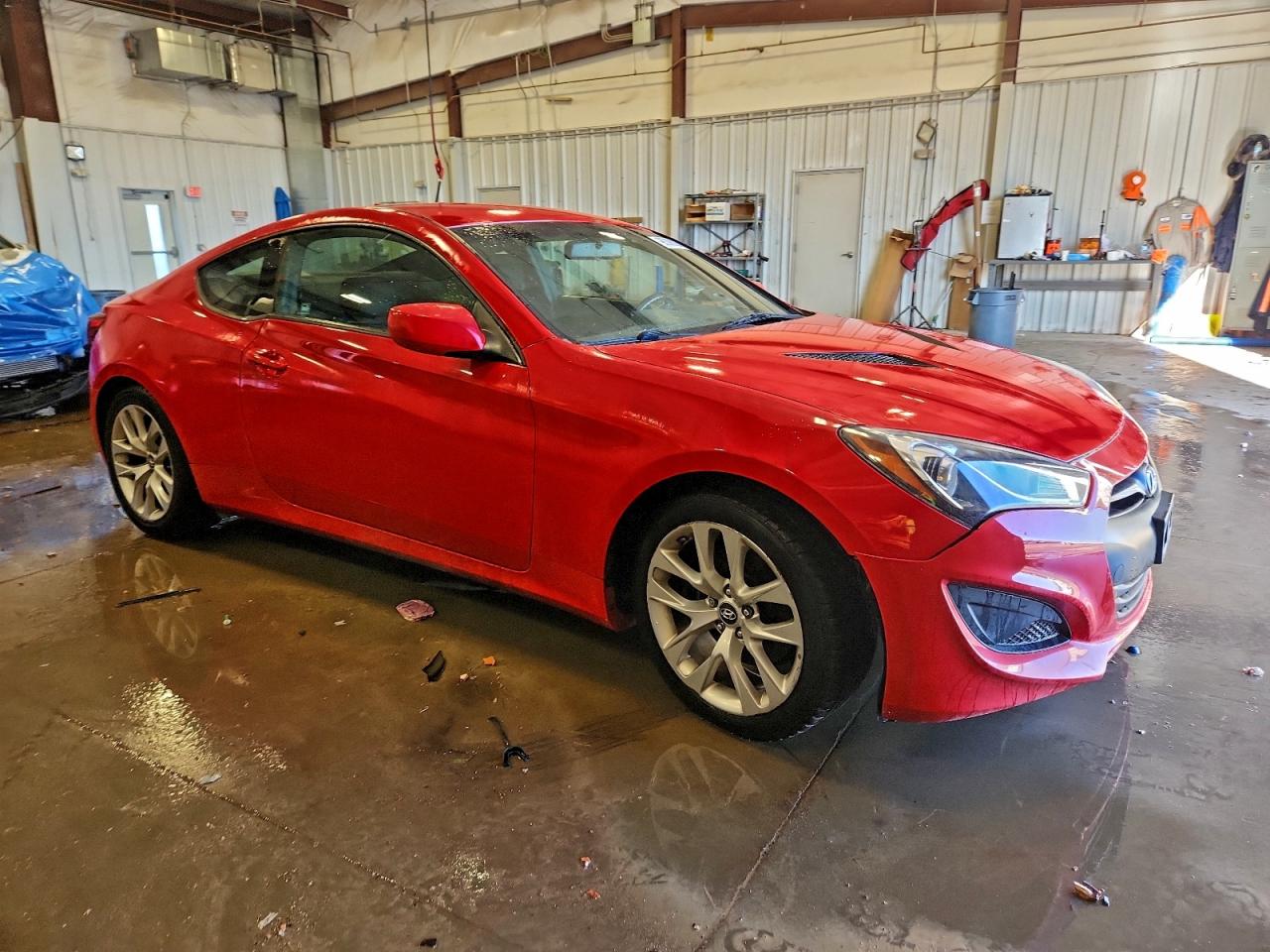 2013 Hyundai Genesis Coupe 2.0t Red vin: KMHHT6KD8DU109362