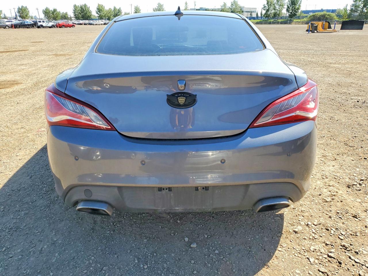 2014 Hyundai Genesis Coupe 2.0t Gray vin: KMHHT6KD8EU115907