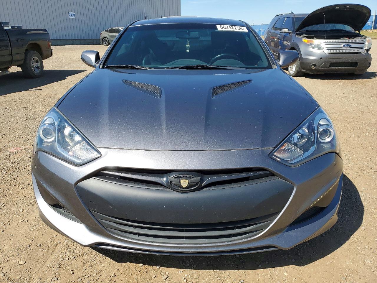 2014 Hyundai Genesis Coupe 2.0t Gray vin: KMHHT6KD8EU115907