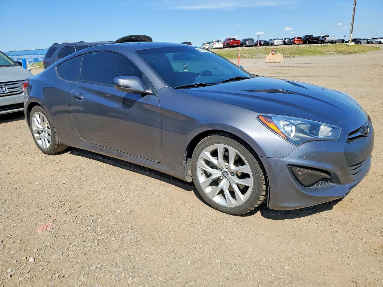 2014 Hyundai Genesis Coupe 2.0t Серый vin: KMHHT6KD8EU115907
