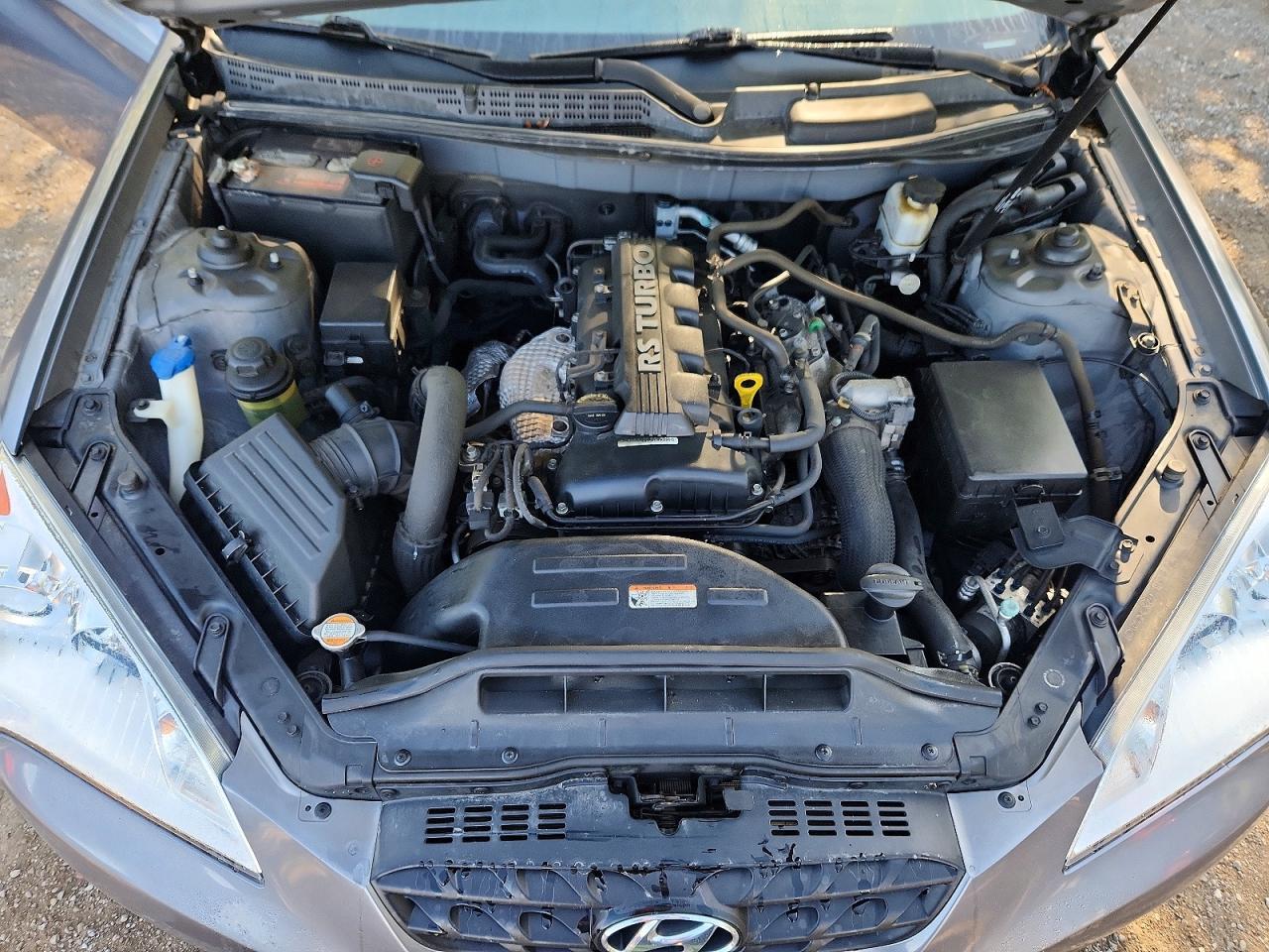 2010 Hyundai Genesis Coupe 2.0t Gray vin: KMHHT6KD9AU036823
