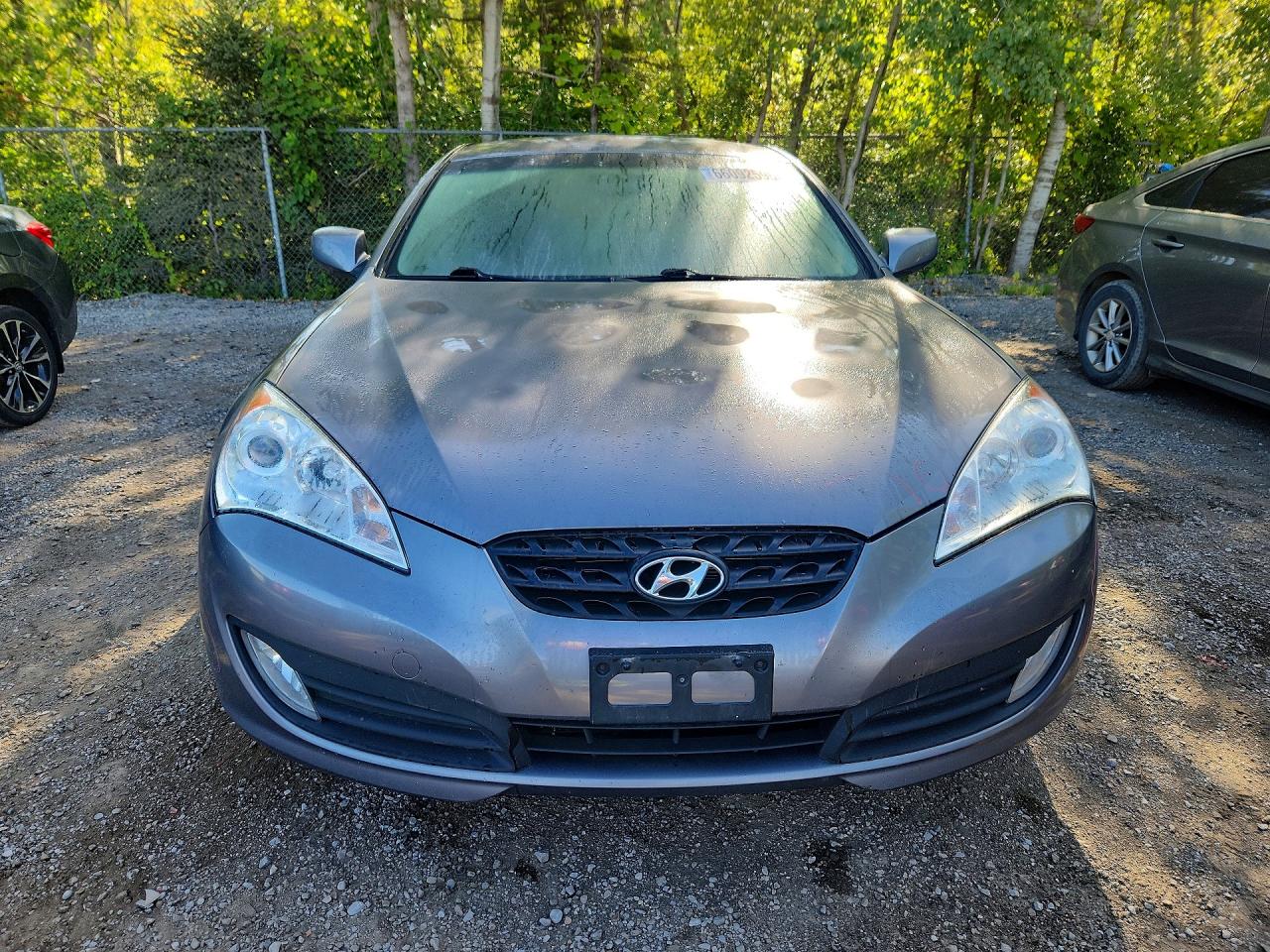 2010 Hyundai Genesis Coupe 2.0t Gray vin: KMHHT6KD9AU036823