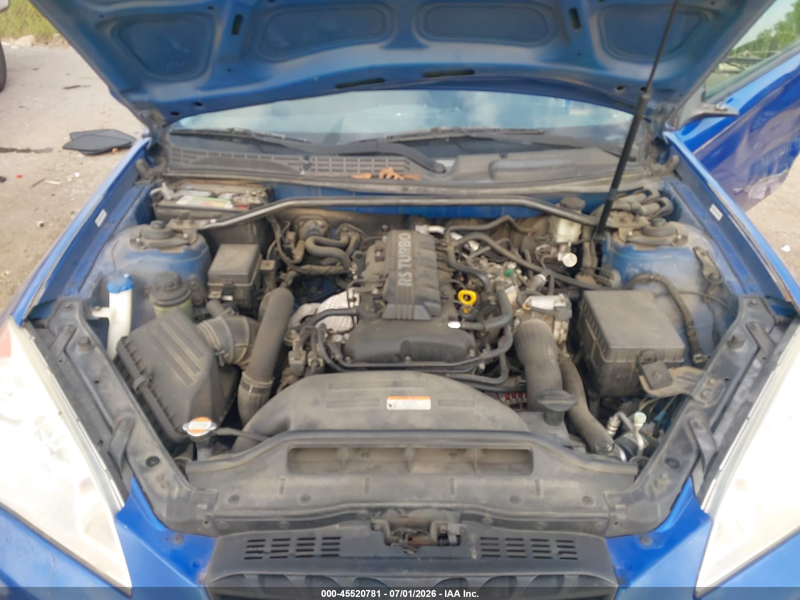 2011 Hyundai Genesis 2.0t Premium Blue vin: KMHHT6KD9BU044115