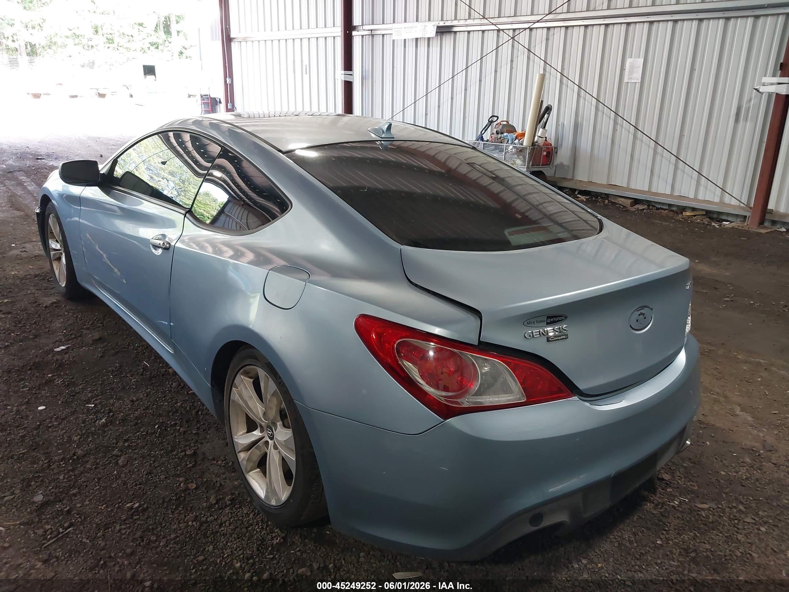 2011 Hyundai Genesis 2.0t Premium Blue vin: KMHHT6KD9BU047726