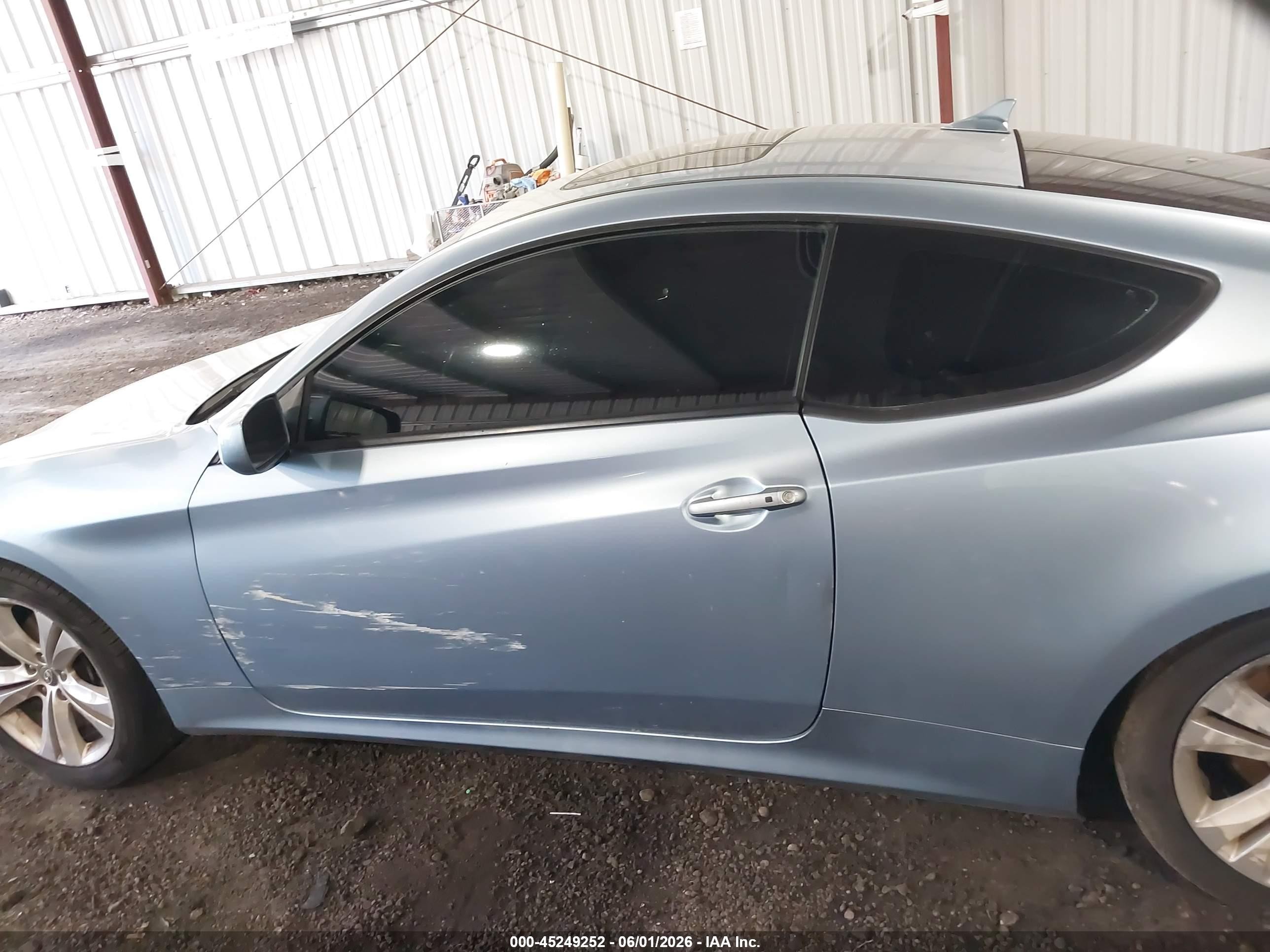 2011 Hyundai Genesis 2.0t Premium Синий vin: KMHHT6KD9BU047726