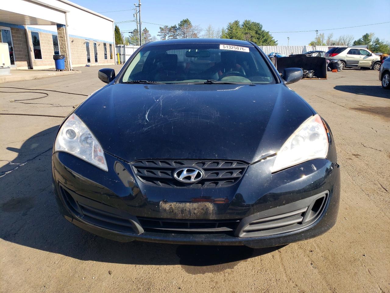 2011 Hyundai Genesis Coupe 2.0t Black vin: KMHHT6KD9BU053123