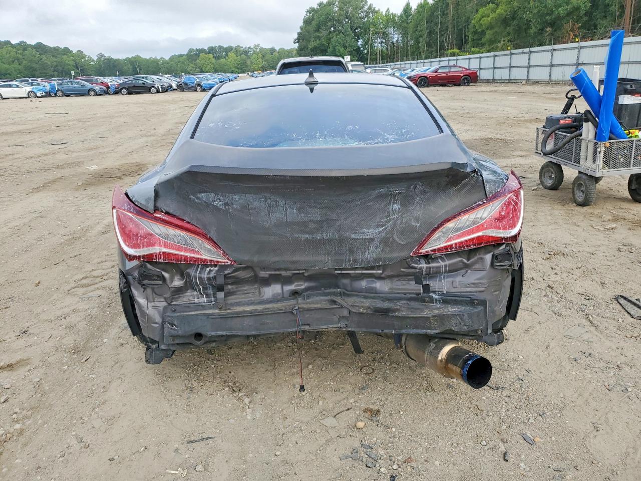 2011 Hyundai Genesis Coupe 2.0t Charcoal vin: KMHHT6KD9BU063361