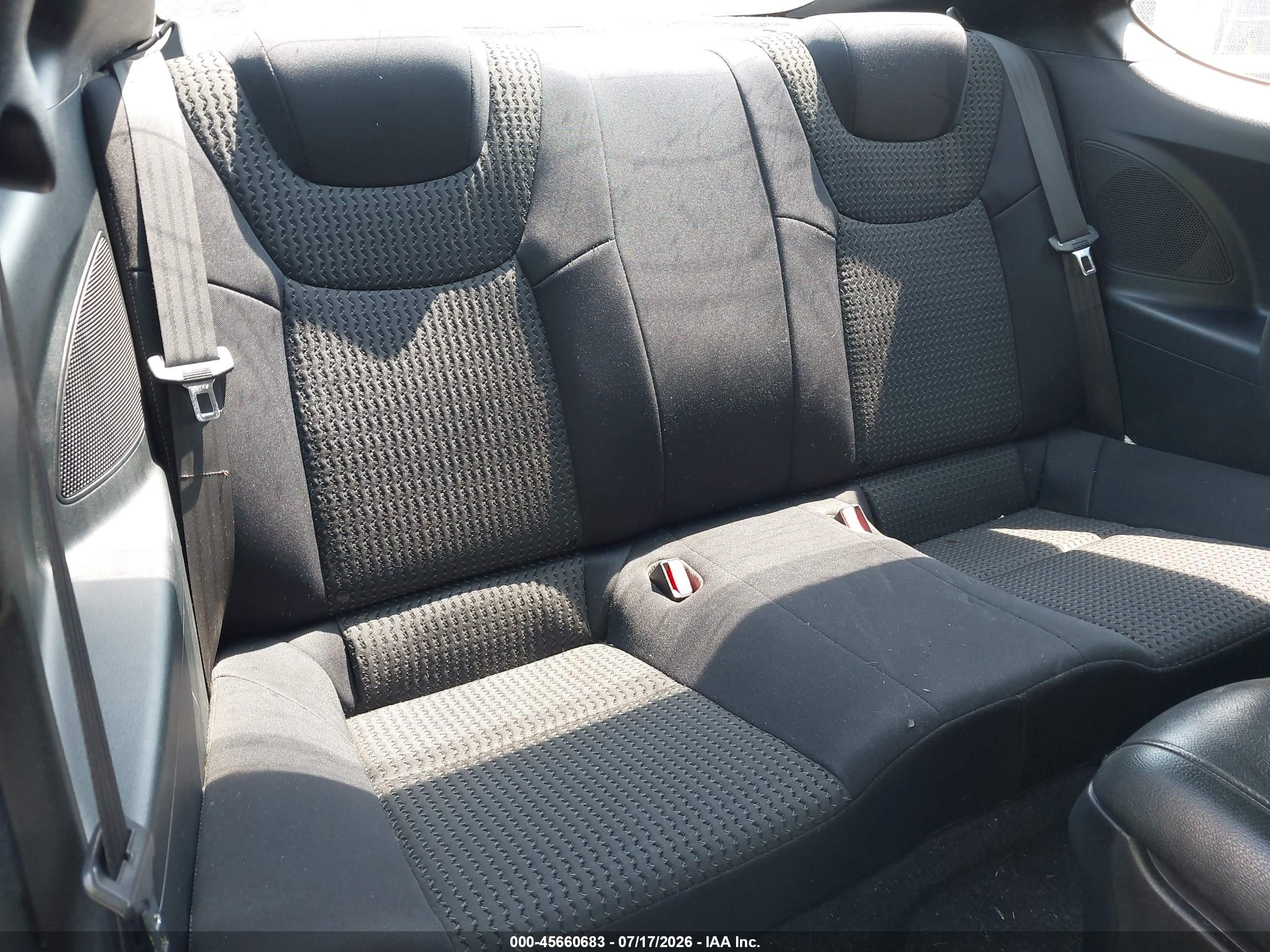 2012 Hyundai Genesis 2.0t Black vin: KMHHT6KD9CU070702