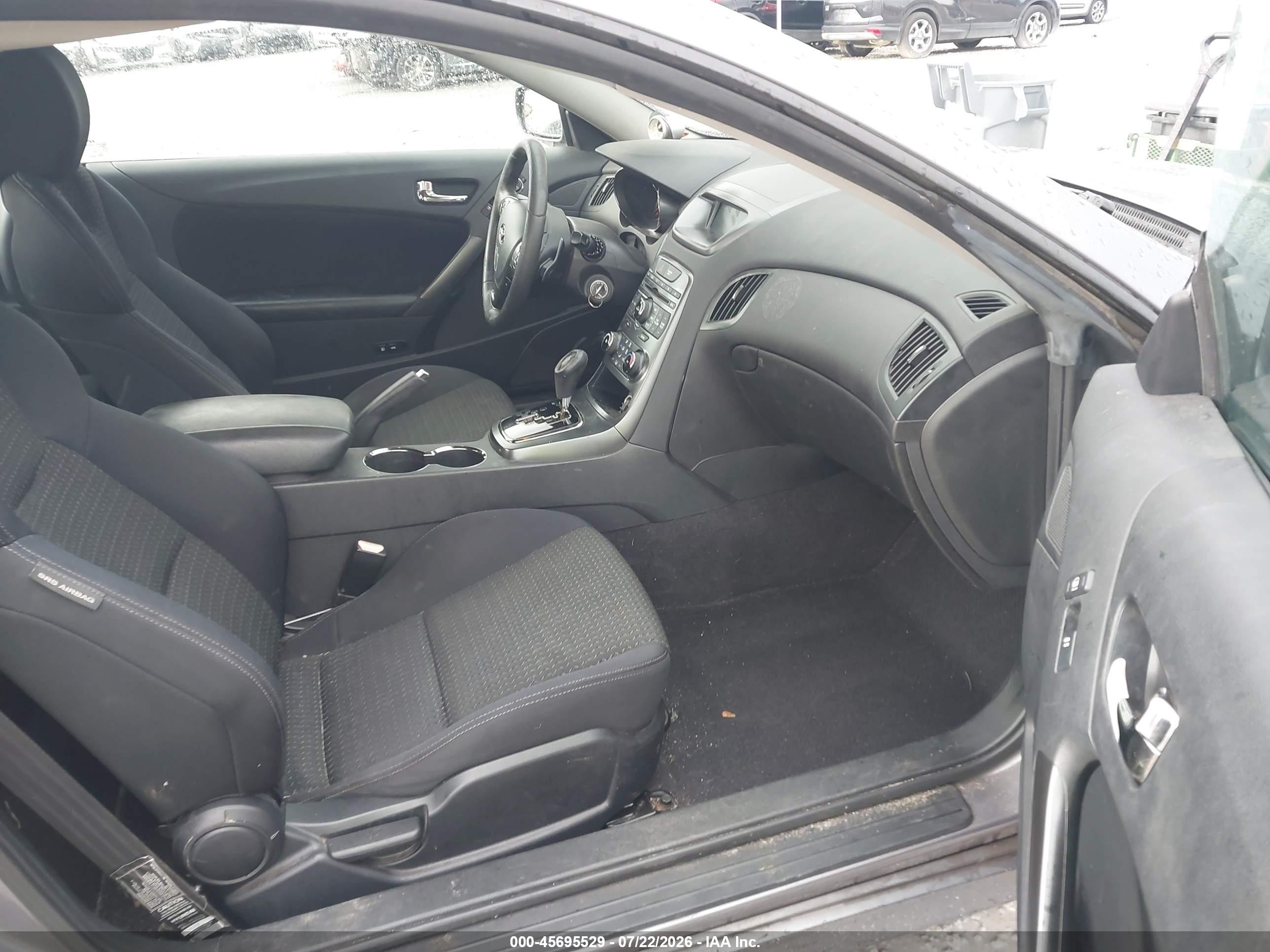 2012 Hyundai Genesis 2.0t Gray vin: KMHHT6KD9CU070926