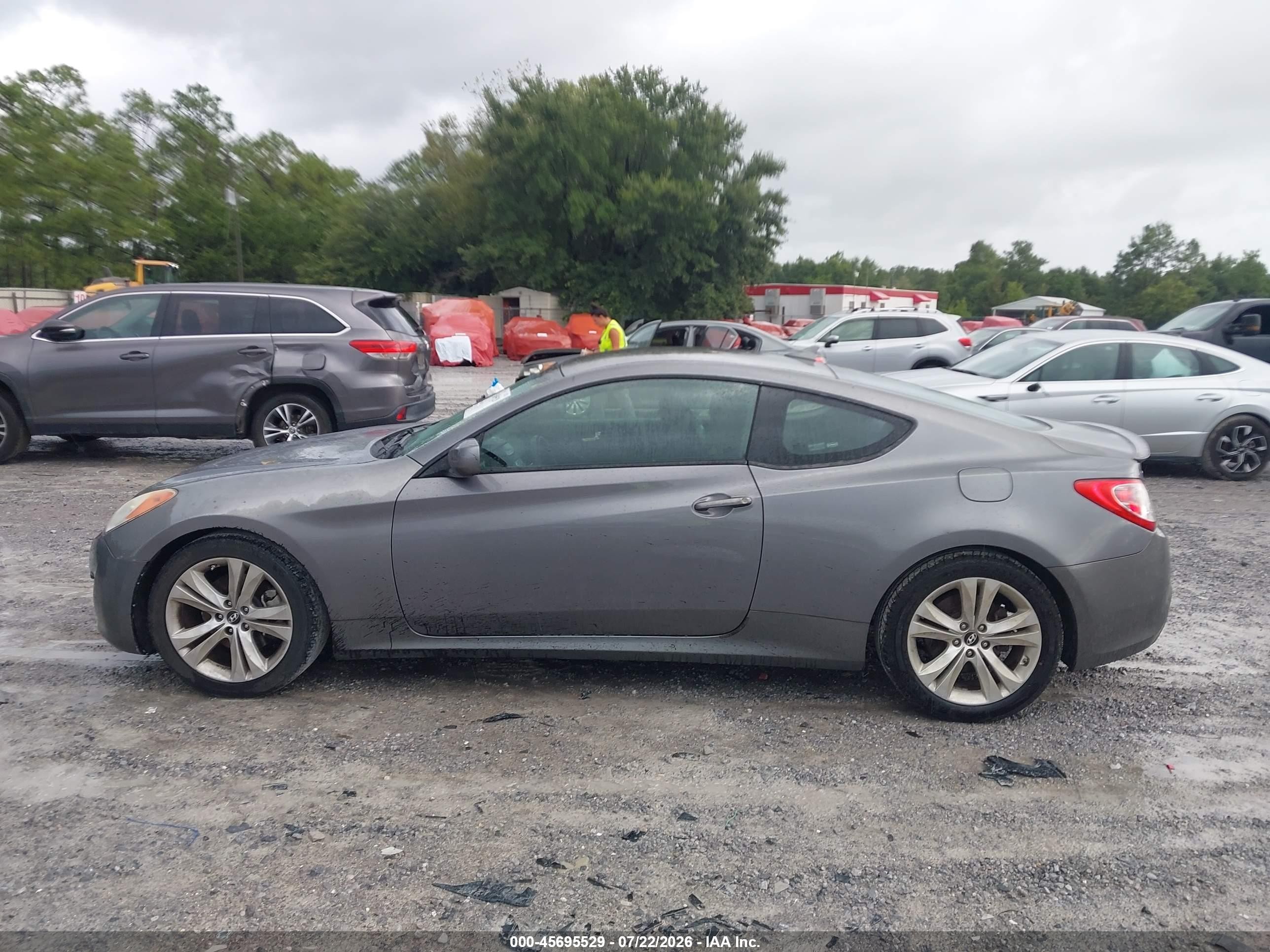 2012 Hyundai Genesis 2.0t Gray vin: KMHHT6KD9CU070926