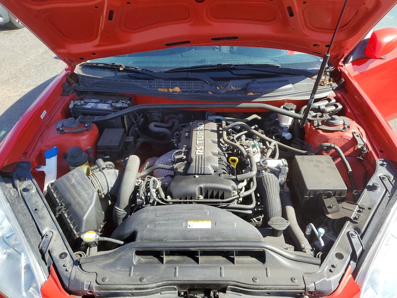 2012 Hyundai Genesis Coupe 2.0t Red vin: KMHHT6KD9CU072725