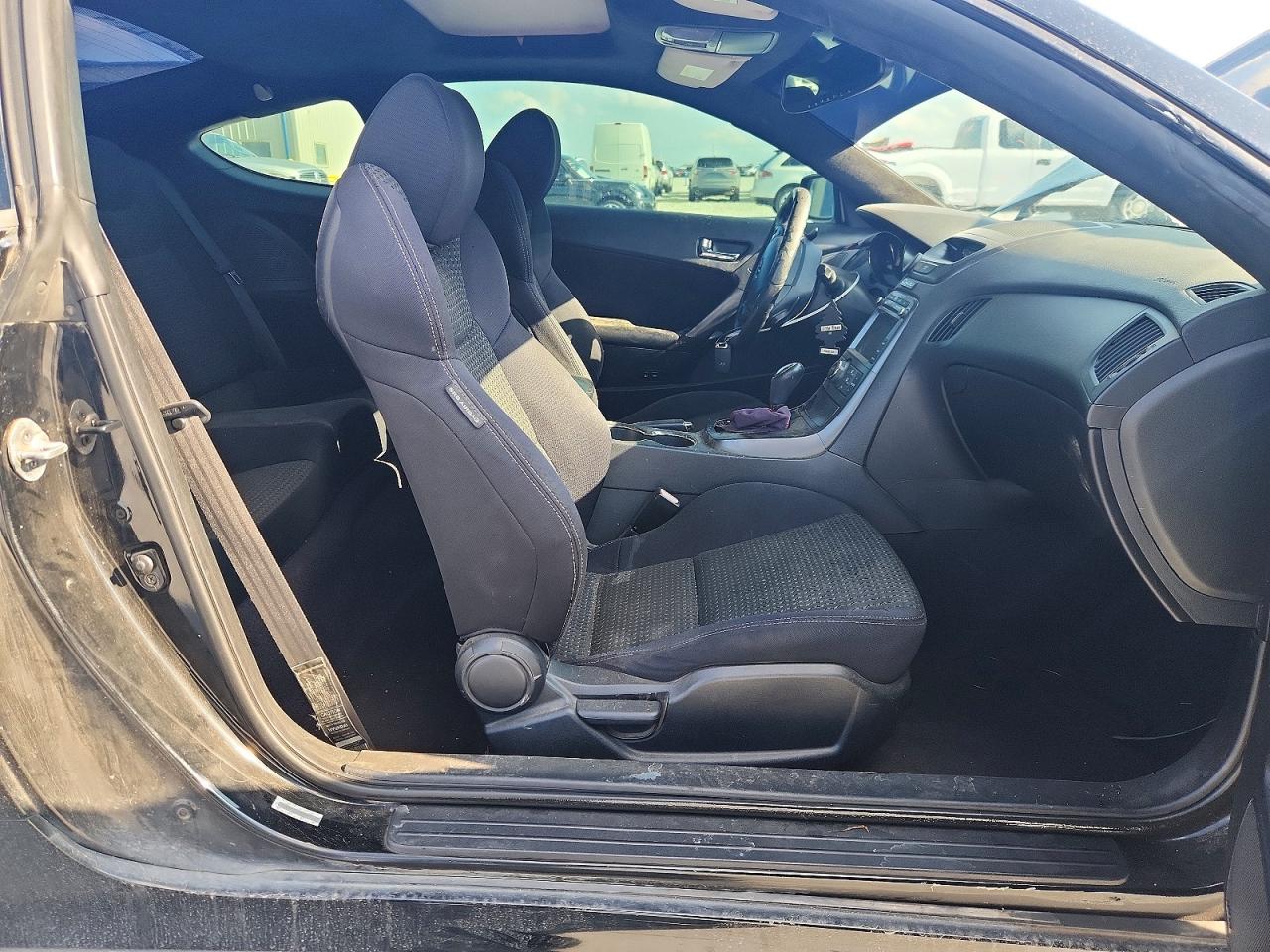 2012 Hyundai Genesis Coupe 2.0t Black vin: KMHHT6KD9CU073535