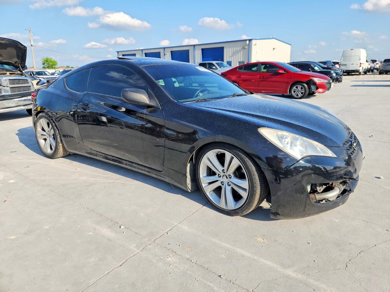 2012 Hyundai Genesis Coupe 2.0t Black vin: KMHHT6KD9CU073535
