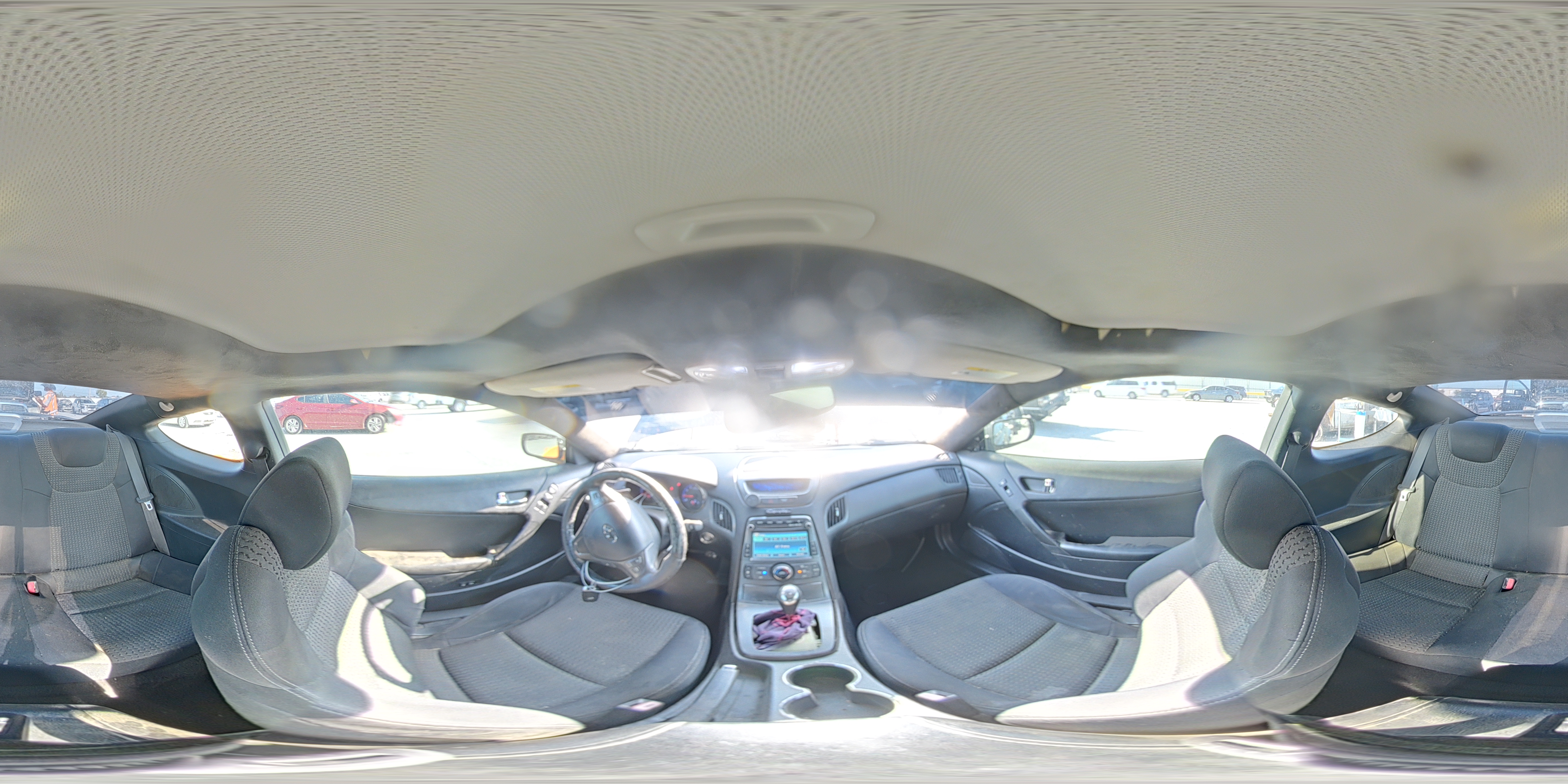 2012 Hyundai Genesis Coupe 2.0t Black vin: KMHHT6KD9CU073535