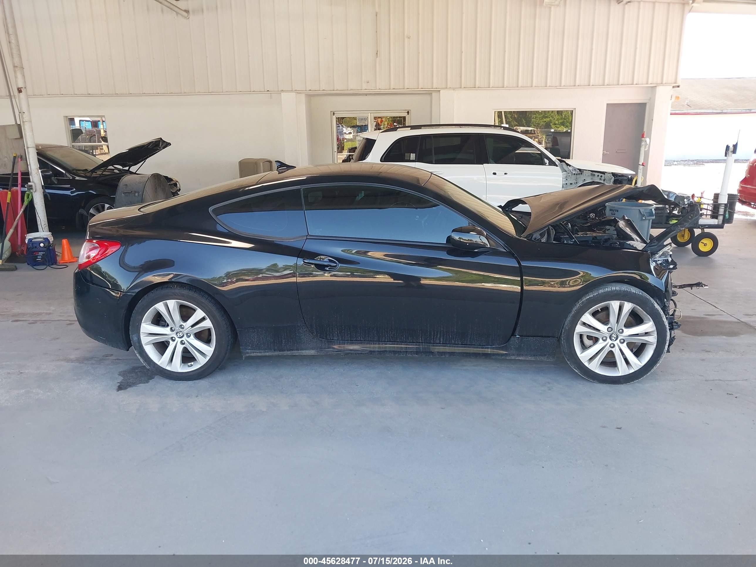 2012 Hyundai Genesis 2.0t Black vin: KMHHT6KD9CU074409