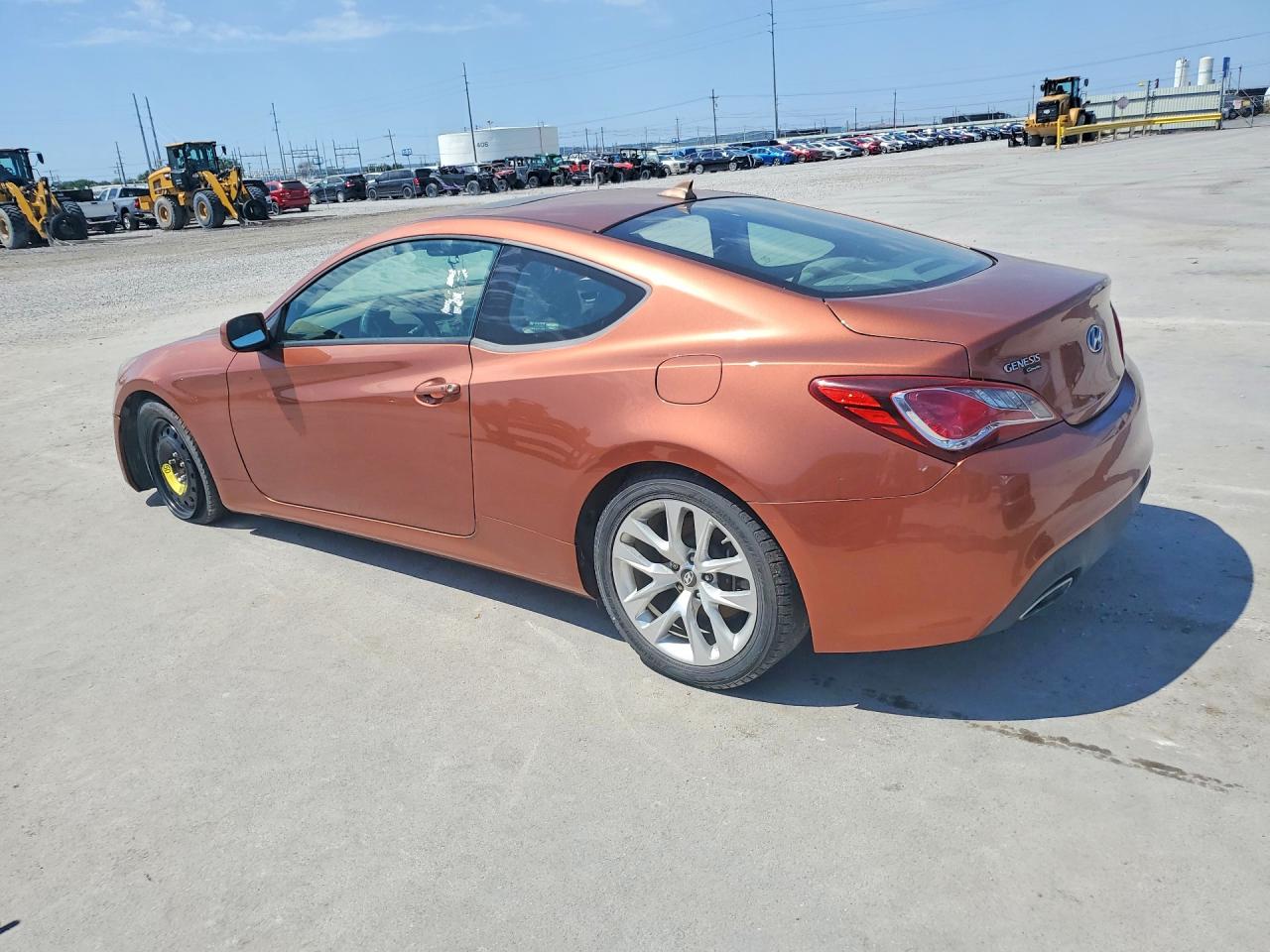 2013 Hyundai Genesis Coupe 2.0t Premium Orange vin: KMHHT6KD9DU095200