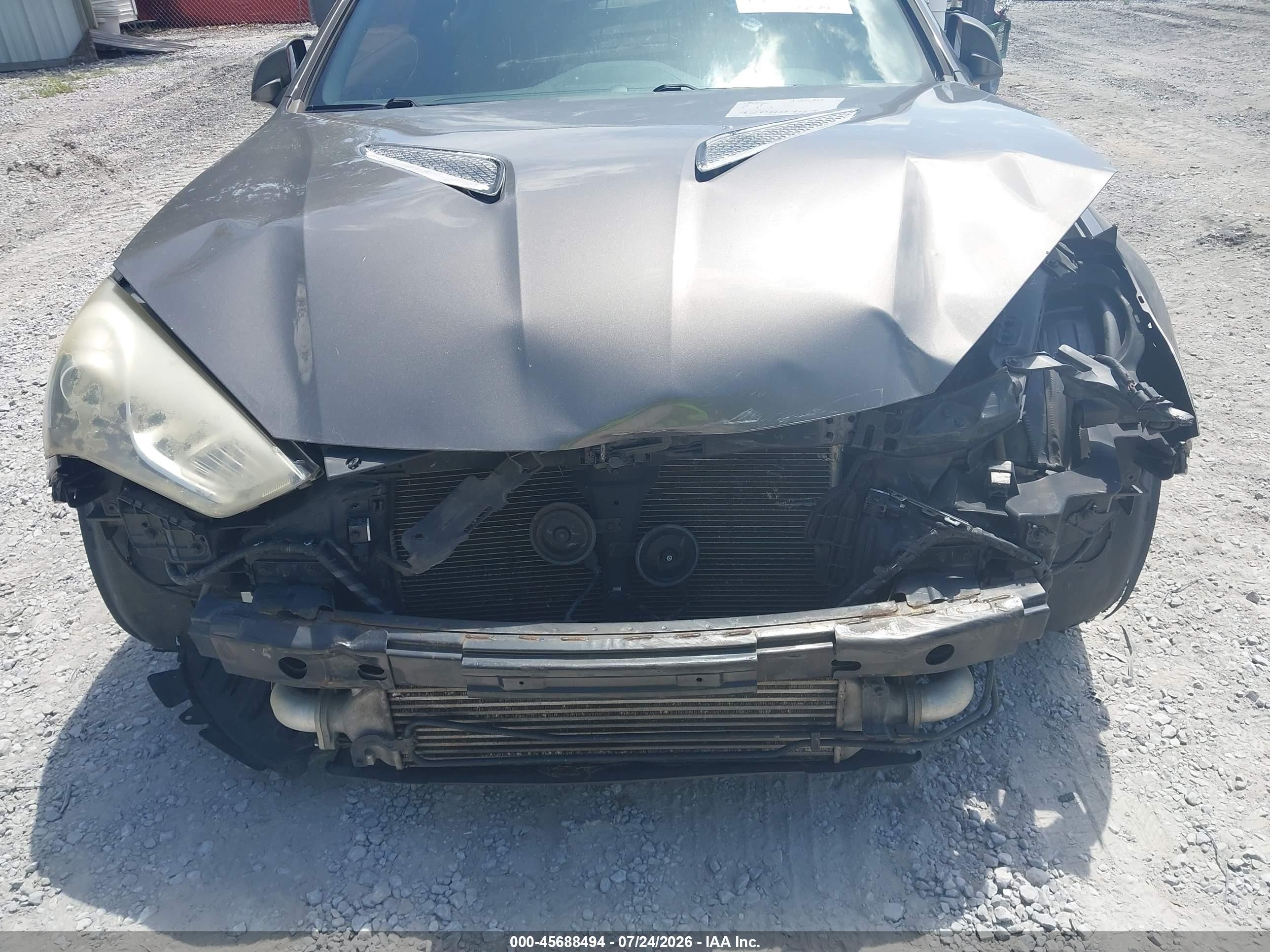 2013 Hyundai Genesis 2.0t Premium Gray vin: KMHHT6KD9DU098047