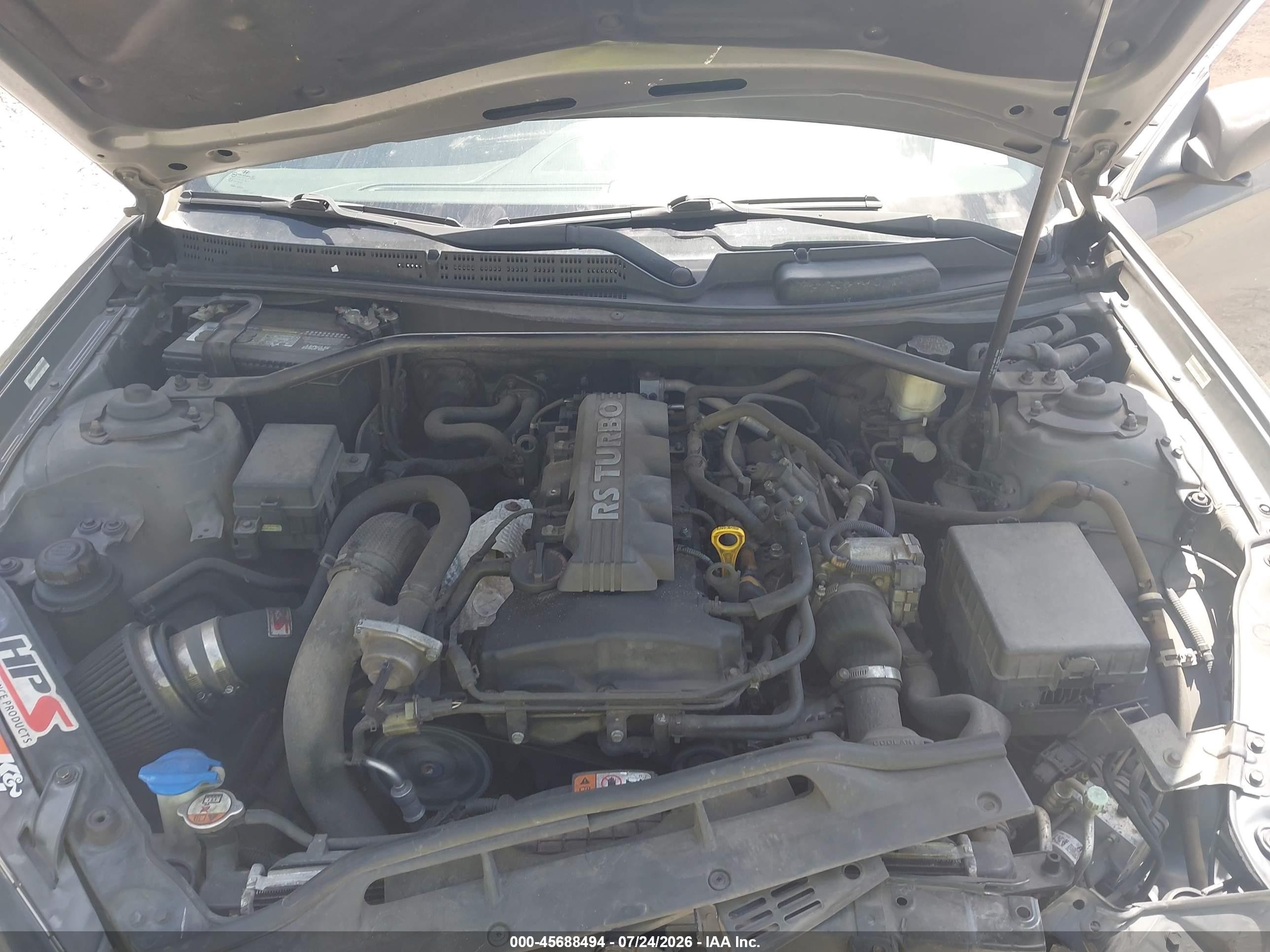 2013 Hyundai Genesis 2.0t Premium Gray vin: KMHHT6KD9DU098047